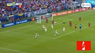 Pudo ser el primero: el VAR le anuló un gol a Christofer Gonzales en su debut en la Copa América [VIDEO]