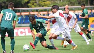 Con goles de Celi, Pinto y Figueroa: Perú Sub 20 le ganó 3-1 a Bolivia y cerró su participación en el cuadrangular