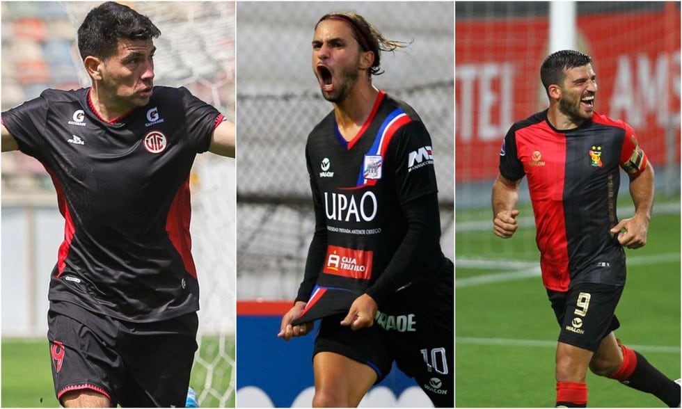 Los goleadores de la Fase 2 nacieron en el Rio de La Plata.  (Fotos: Liga 1)