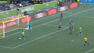 ¡El '9' que pide Gareca! Ruidíaz anota el 1-0 del Seattle contra los Galaxy de Ibrahimovic [VIDEO]
