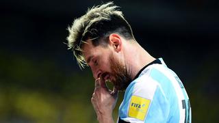 Increíble, pero no se le da: la frustración de Messi tras goleada 3-0 ante Brasil