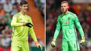 Decisión crucial: Courtois o De Gea para hacer temblar a Navas en el Madrid