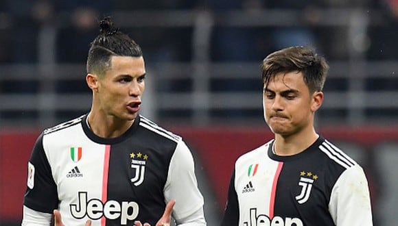 Cristiano Ronaldo y Dybala juegan su segunda temporada juntos en Juventus. (Foto: Getty Images)