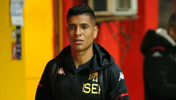 Paolo Hurtado participó en cuatro partidos de Unión Española y anotó un gol. (Foto: Unión Española)