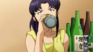 Neon Genesis Evangelion: calculan cuánta cerveza bebió Misato en toda la saga