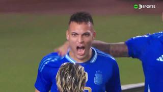 Gol de Lautaro Martínez: el 3-1 de Argentina vs. Costa Rica y el fin de una sequía [VIDEO]
