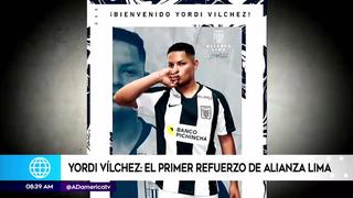 Alianza Lima anunció a Yordi Vílchez como su primer refuerzo