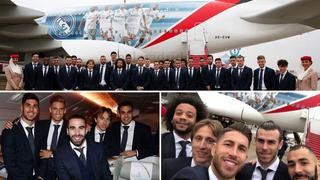 ¡Todos a bordo! Real Madrid viajó a Abu Dabi buscando su tercer Mundial consecutivo [FOTOS]