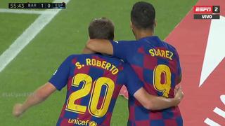 ‘Luchito’ bueno: así marcó Luis Suárez el 1-0 en el Barcelona vs. Espanyol [VIDEO]