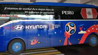 Selección Peruana: el bus que 'moverá' al equipo durante el Mundial ya espera en el aeropuerto de Moscú