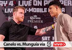 Canal 5 transmitió la pelea, Canelo vs. Munguía pelea EN VIVO GRATIS desde Las Vegas