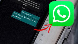 Así puedes cambiar las letras de tus chats de WhatsApp en el iPhone