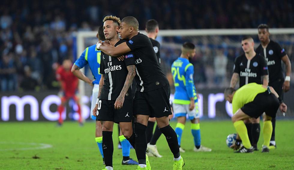 PSG y Napoli jugaron en San Paolo por fecha 4 de la Champions League. (Foto: Getty)