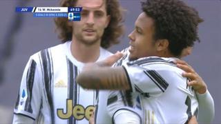 Un trámite: el gol de Weston McKennie para el 3-1 en Juventus vs. Genoa por la Serie A [VIDEO]