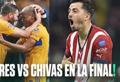 Canales que transmiten Tigres vs. Chivas por la final de ida de Liga MX 2023