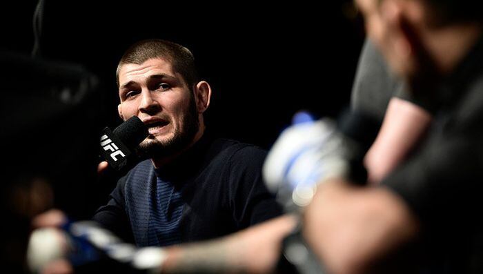 Khabib Nurmagomedov planea regresar a pelear en julio en UFC. (Getty Images)