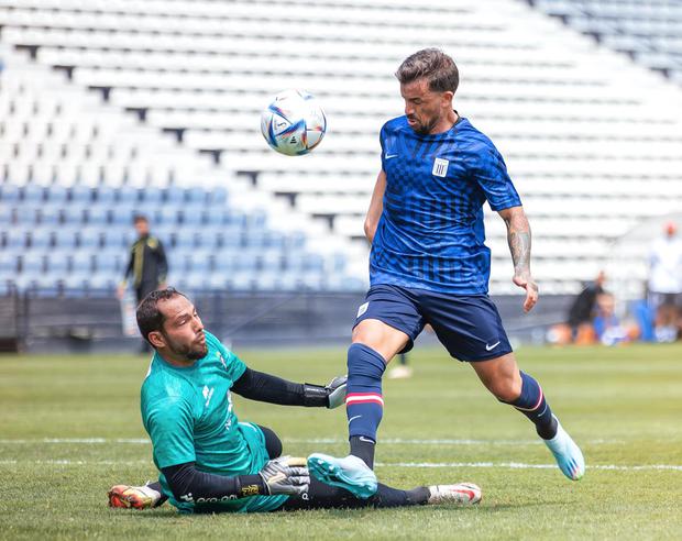Gabriel Costa ya entrena con Alianza Lima (Foto: prensa AL)