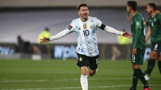 Reencuentro con goleada: Messi golea y rompe nuevo récord en triunfo de Argentina vs Bolivia