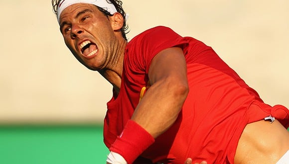 Rafael Nadal clasificó a los cuartos de final del Abierto de Australia. (Foto: Getty Images)
