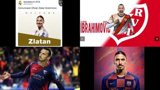 ¡Hay Zlatan para todos! Los mejores memes del supuesto regreso de Ibrahimovic a LaLiga [FOTOS]