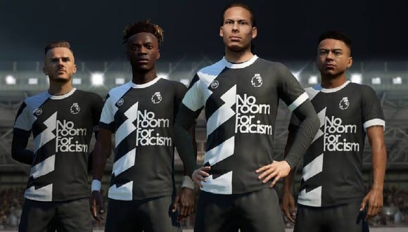 FIFA 20: EA Sports publicó un mensaje en el simulador contra el racismo