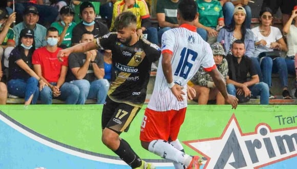 Unión Magdalena venció por 2-1 a Llaneros FC y ascendió a la Primera División del fútbol de Colombia. (Foto: Dimayor)