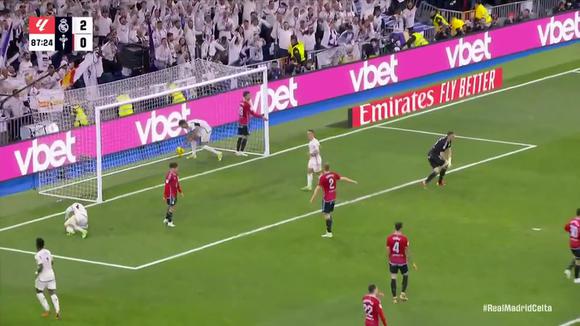 Así fue el autogol de Domínguez para el 3-0 de Real Madrid vs. Celta. (Video: ESPN)