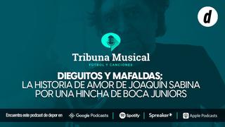 Dieguitos y Mafaldas: la historia de amor de Joaquín Sabina por una hincha de Boca Juniors