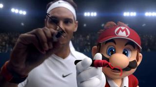Rafael Nadal y Mario se enfrentan en un partido para presentar Mario Tennis Aces