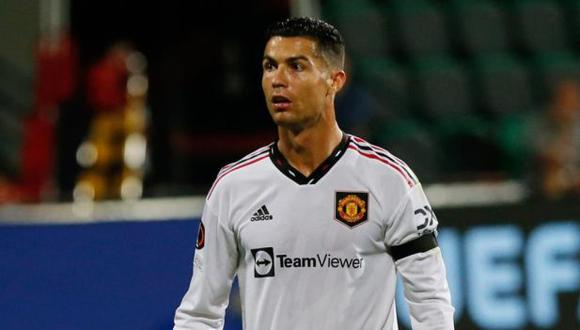 Cristiano Ronaldo fue sancionado por Manchester United. (Foto: EFE)