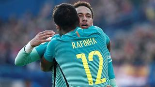 En el dolor, hermanos: Neymar y Rafinha fuera de la convocatoria del Barza por lesión