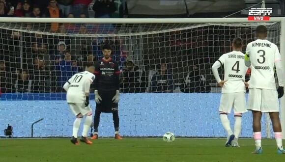 Doblete de Neymar en el 3-1 del PSG vs. Clermont por la fecha 31 de la Ligue 1. (Foto: Captura de ESPN)