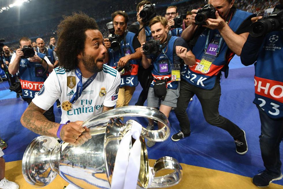 Las mejores fotos de los festejos del Real Madrid tras la obtención de la Champions League. (Agencias)