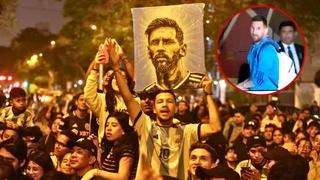 Lionel Messi causa conmoción en su llegada al Perú