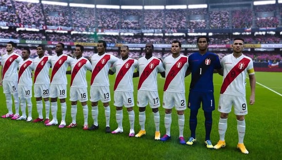 PES 2021: Así lucen los rostros de la Selección Peruana en el simulador de Konami