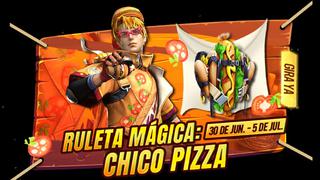 Free Fire: guía para obtener el atuendo Chico Pizza en el Luck Royale