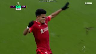 Apaguen todo: golazo de Luis Díaz para el 3-1 del Liverpool vs. Norwich City [VIDEO]