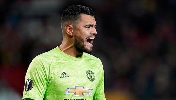 Sergio Romero llegó al Manchester United en la temporada 2015/16. (Getty)