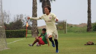 Paulo De la Cruz marcó un golazo en el empate de la 'U' ante Huancayo por el Torneo de Reservas [FOTOS]