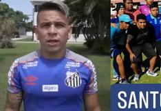 Entre Santos se entienden: jugadores del equipo brasileño mandaron saludos a sus pares del club de Nasca [VIDEO]