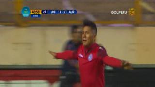 Aurich desnudó a defensa de Universitario y anotó el segundo gol a través de Elsar Rodas (VIDEO)