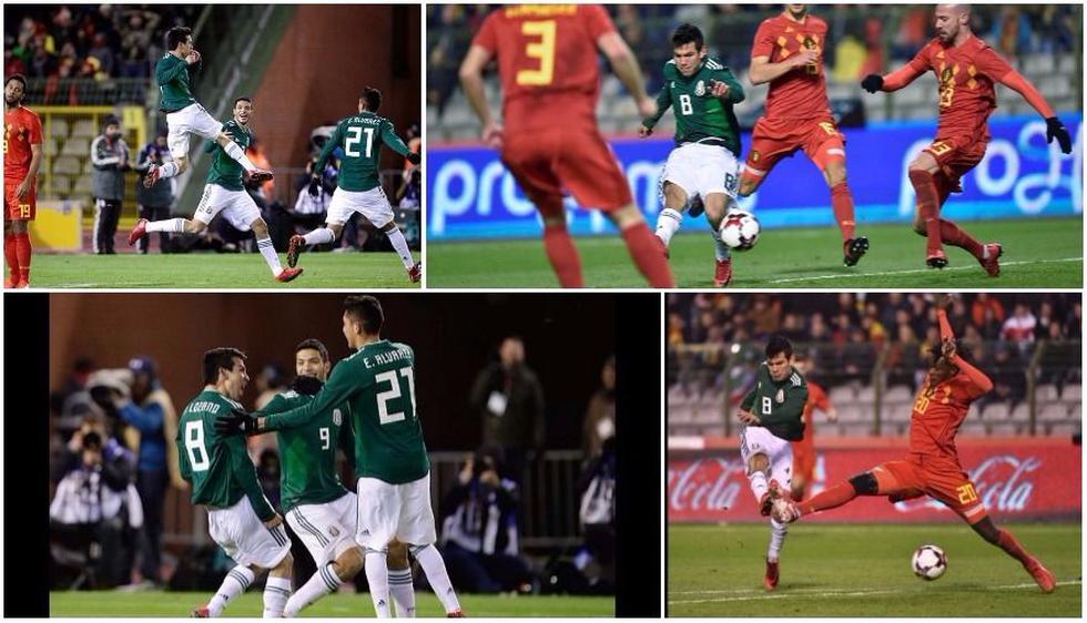 Las mejores fotos del empate entre México y Bélgica con el Chucky Lozano de protagonista (Fotos: Getty Images | AP | AFP).