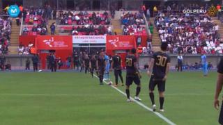 Universitario: la peculiar forma de iniciar el partido que generó peligro de gol ante Garcilaso