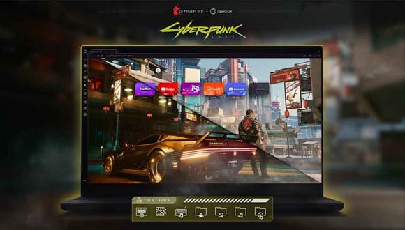 El navegador Opera GX presenta una interesante característica gracias a la desarrollara CD PROJEKT RED y su videojuego Cyberpunk 2077.