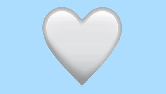 WHATSAPP | Deja todas las dudas detrás que aquí te traigo el significado real del emoji del corazón blanco en WhatsApp. (Foto: Emojipedia)