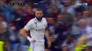 ¡Gol de Benzema! Así fue el 1-0 de Real Madrid vs. Rayo Vallecano [VIDEO]