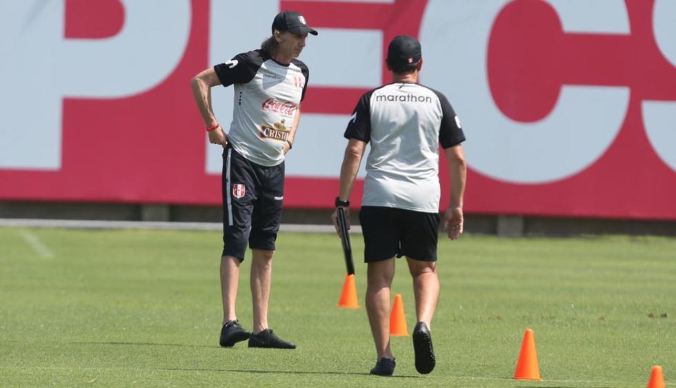 Los jugadores de la Selección Peruana realizaron su último entrenamiento en La Videna (Fotos: Violeta Ayasta)