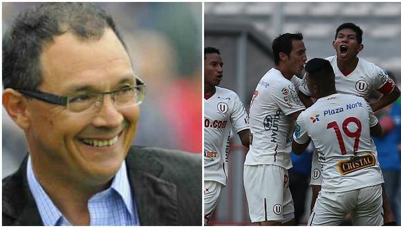 El entrenador de Emelec hablo´sobre el duelo con los cremas por la Copa Sudamericana.