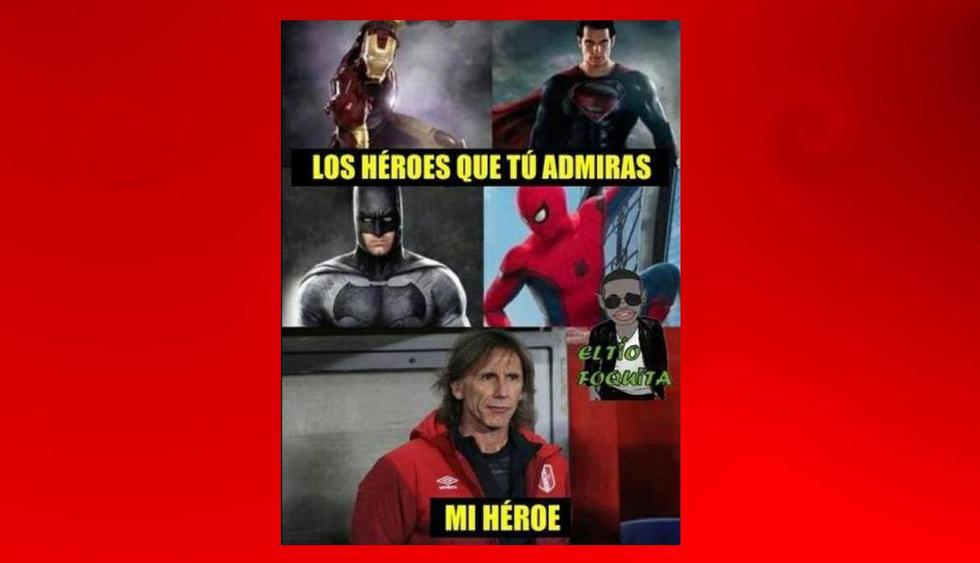 Los memes más divertidos dedicados a Ricardo Gareca, entrenador de la Selección Peruana. (FACEBOOK)