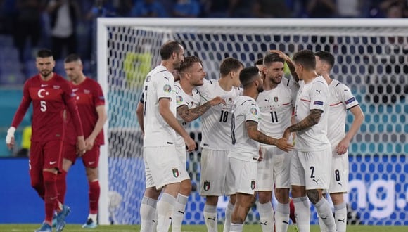 Italia vapuleó a Turquía en la Eurocopa 2020